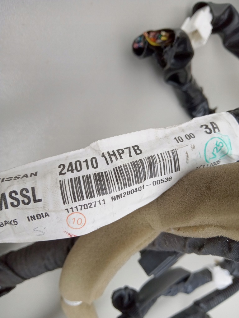 фото №5, Электропроводка жгут кабели nissan micra k13