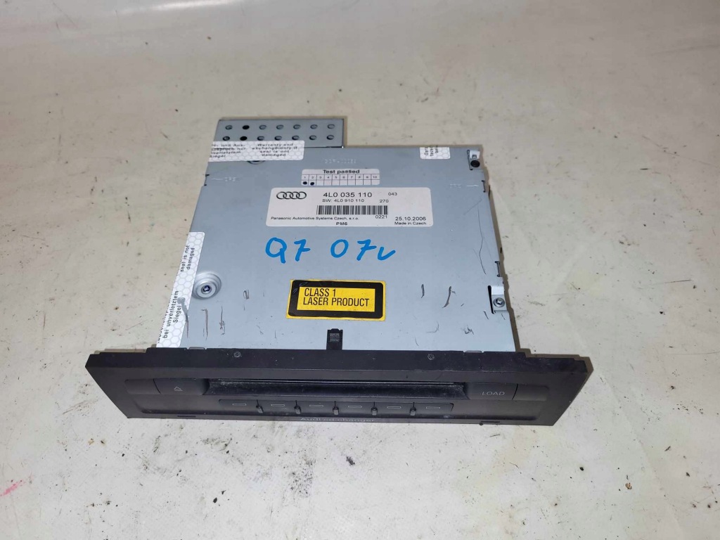 фото №1, Чейнджер cd audi q7 4l 4l0035110