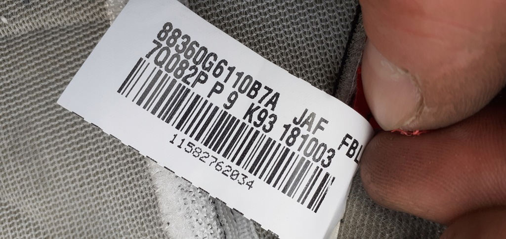 фото №6, Сиденье сиденье спинка kia picanto 3 88360-g6110