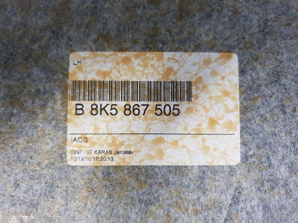 фото №9, Audi a4 b8 s-line стеля czarna sedan 11r