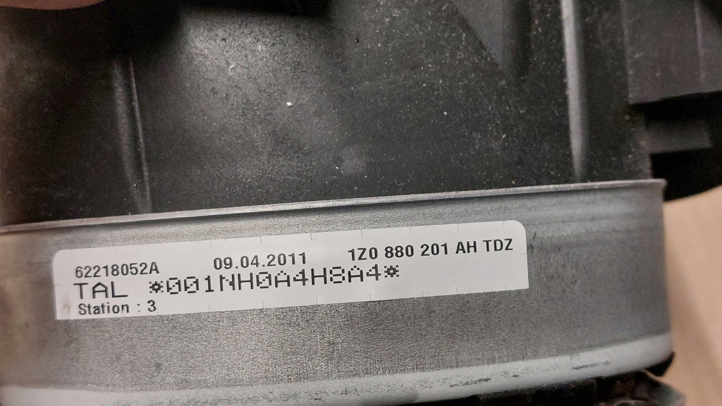 фото №5, Подушка безпеки подушка водія skoda octavia ii lift 1z0880201ah