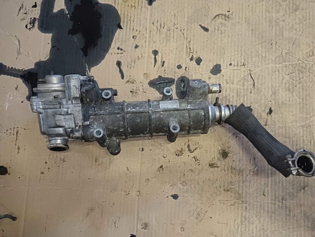 фото №1, Клапан радиатор выхлопных газов egr fiat 3.0 i 504136967