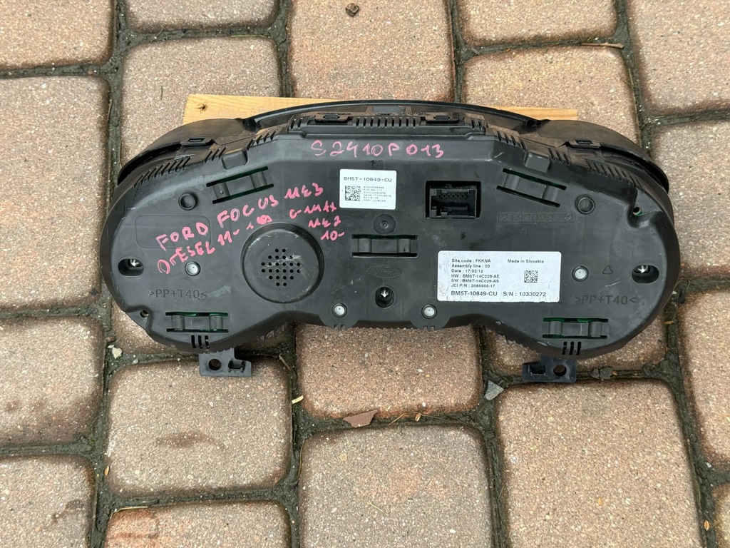 фото №7, Ford focus mk3 iii 11-19 c-max cmax ii 2 10-19 счетчик приборы дизель