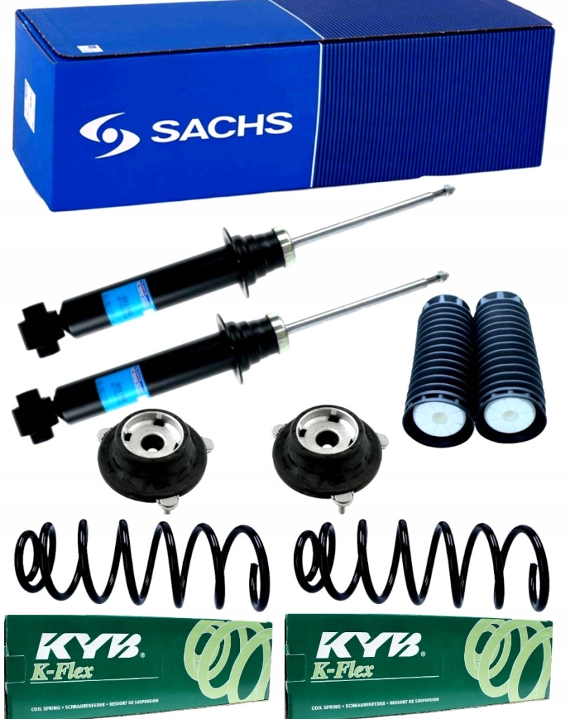 фото №1, Амортизатори подушки безпеки захист пружини перед peugeot 407 sachs + kayaba