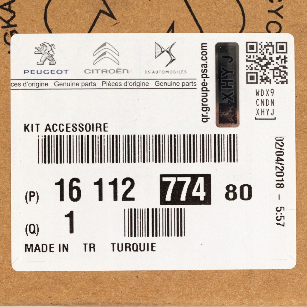 Citroen оригинальный номер 1611277480 натяжитель ремень с Разборки