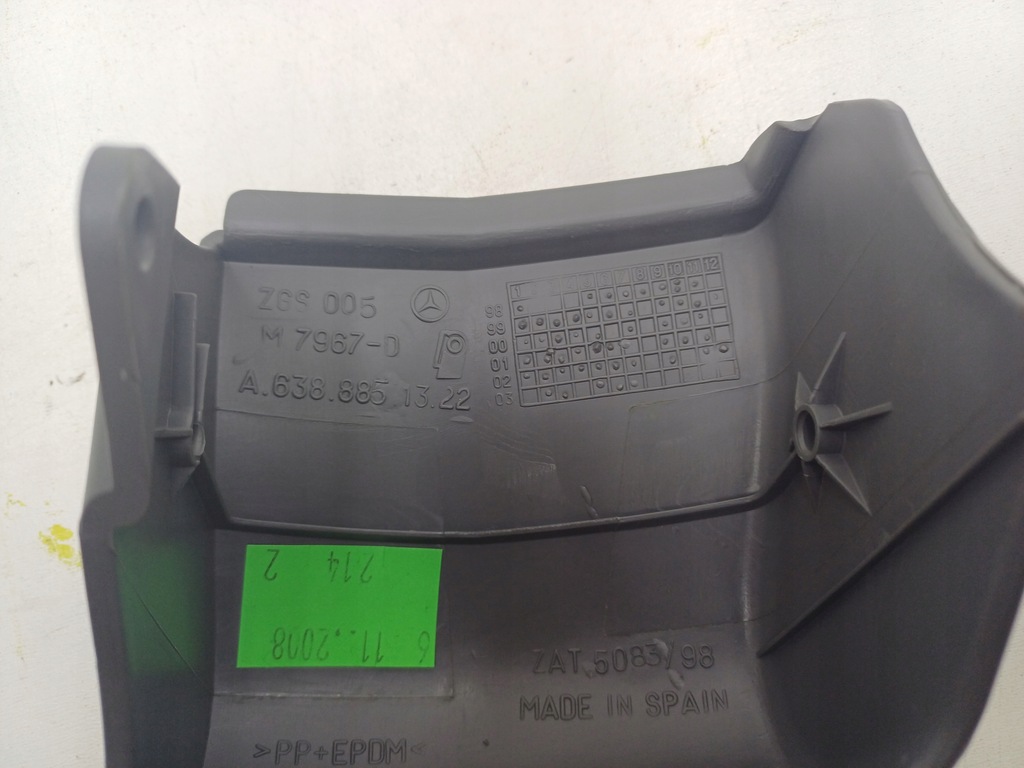 фото №8, Mercedes vito w638 захист петлі двері задня оригінал