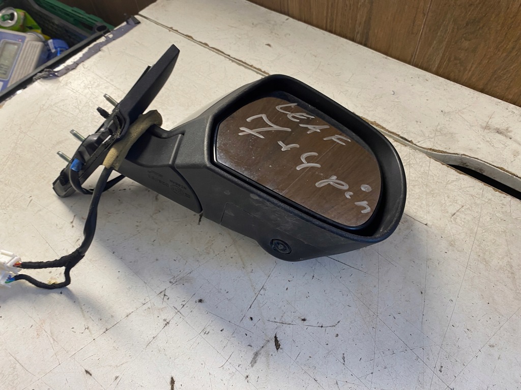 фото №10, Nissan leaf зеркало правое 7+4 pin eu