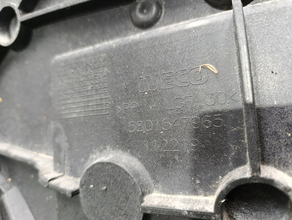 фото №13, Iveco stralis капот кришка решітка радіатора решітка радіатора кабіни перед передня om