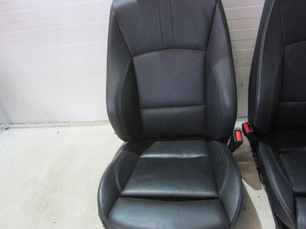 Bmw x3 f25 сидіння заднє сидіння обшивки шкіра nevada czarna sport пам'ять 7255677 Доставка