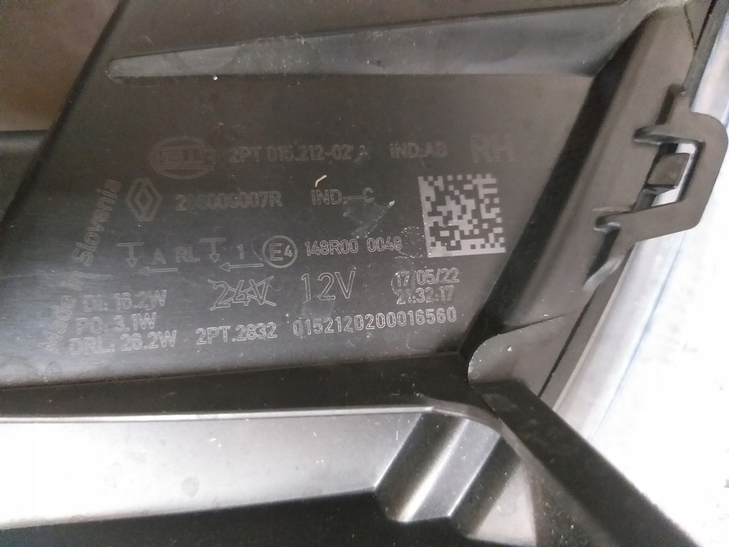 фото №11, Противотуманная фара противотуманные фары правый левый renault megane v 5 e tech