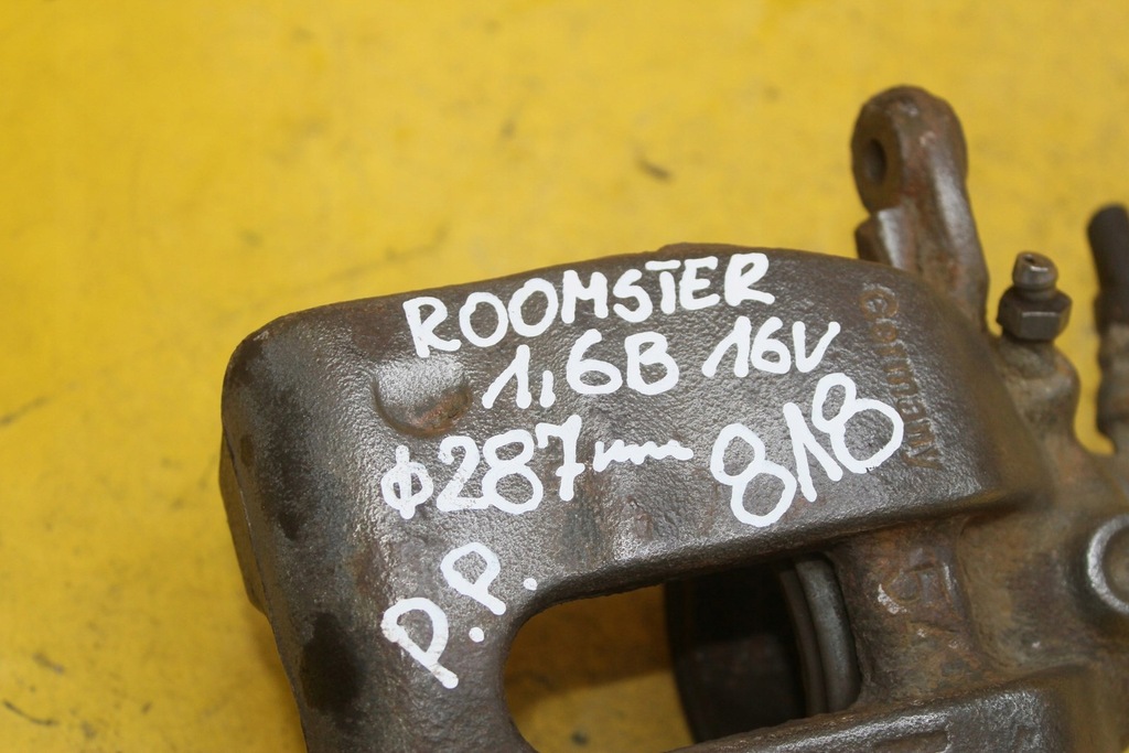 фото №7, Суппорт тормозной правый перед roomster 1.6 b 287mm