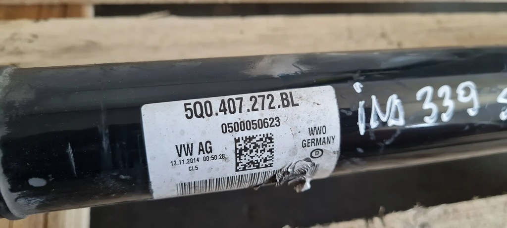 фото №12, S3 8v sedan a3 привідний вал перед передня права 2.0 tfsi 5q0407272bl