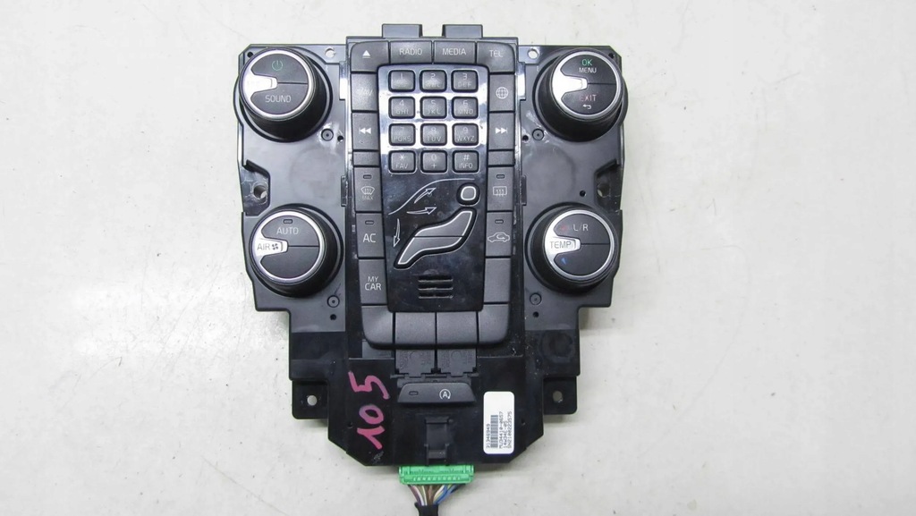 фото №1, Volvo v40 ii панель управление радио 31346949