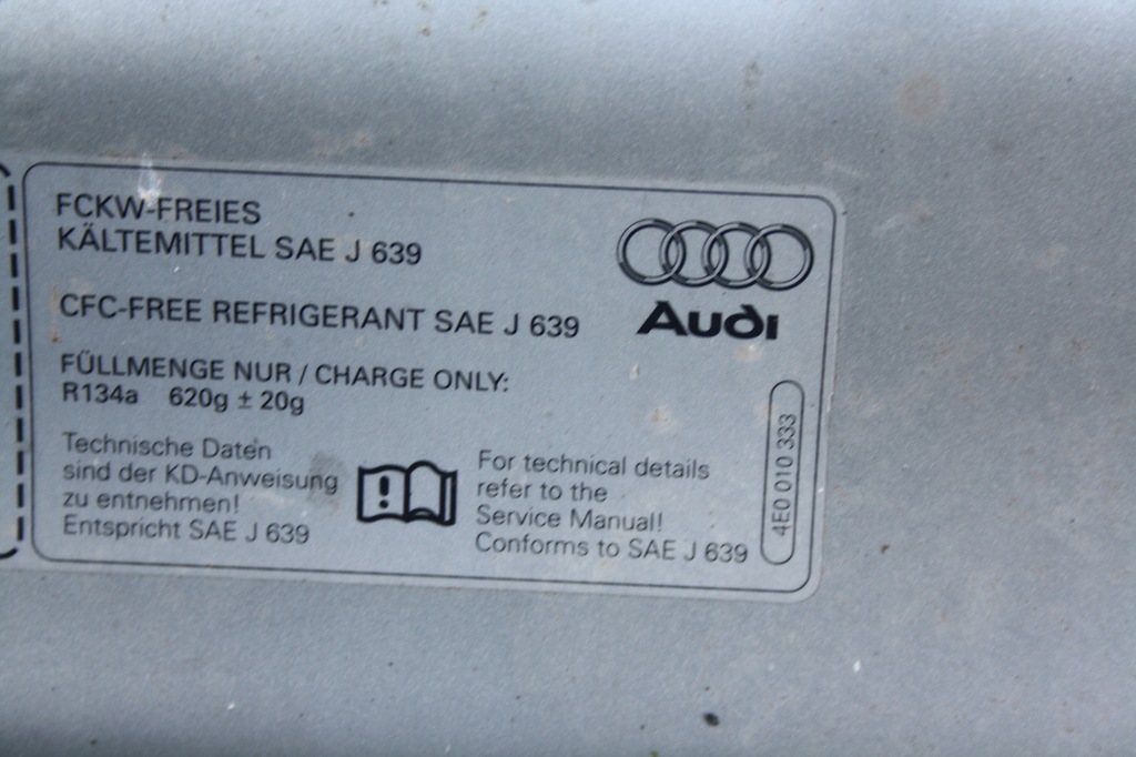 фото №12, Капот крышка двигателя audi a8 d3 4e0010333 серебристая