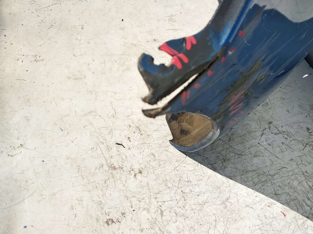 фото №8, Nissan note 1 i 06-08 бампер перед передній