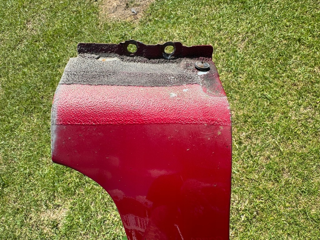 фото №9, Крыло левый передний перед красный kia ceed i 1 06- лак: hr 90um