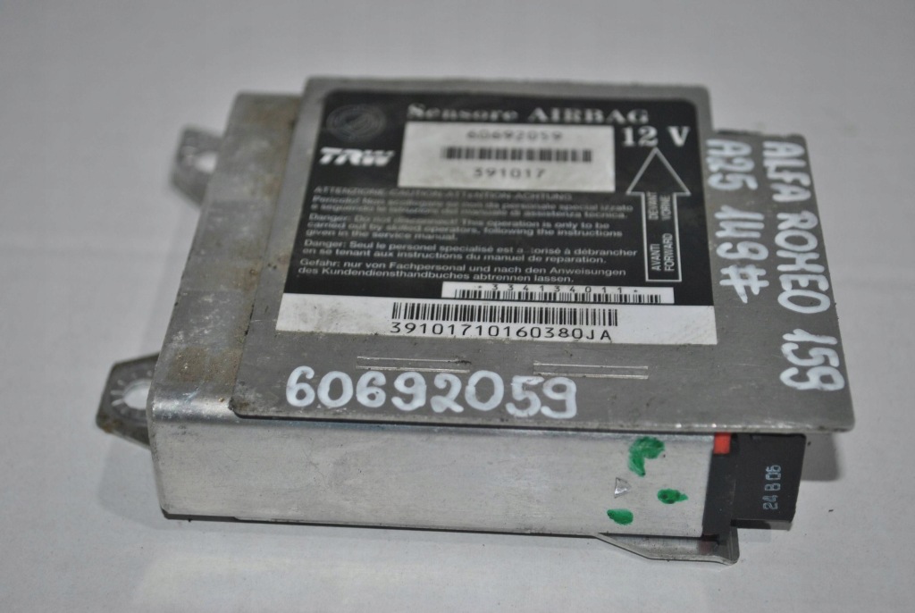 Купити Модуль датчик подушка безпеки alfa romeo 159 60692059