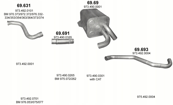 фото №1, Mercedes atego 6.4 гаситель комплект
