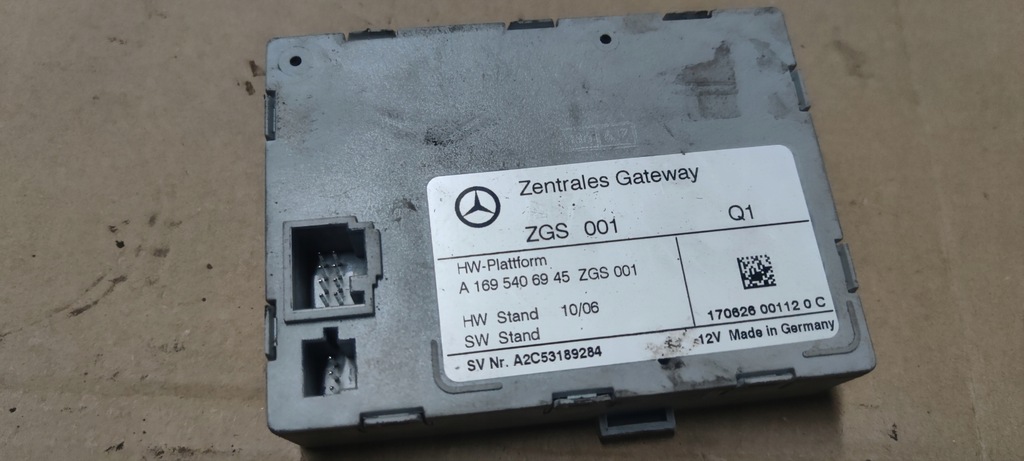 фото №1, Блок управления центрального замка mercedes 1695406945