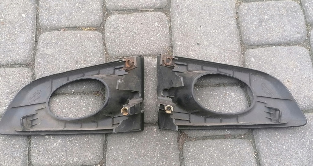 фото №5, Рамка противотуманной фары правая защита противотуманная фара заглушка honda jazz iii 2008-2011