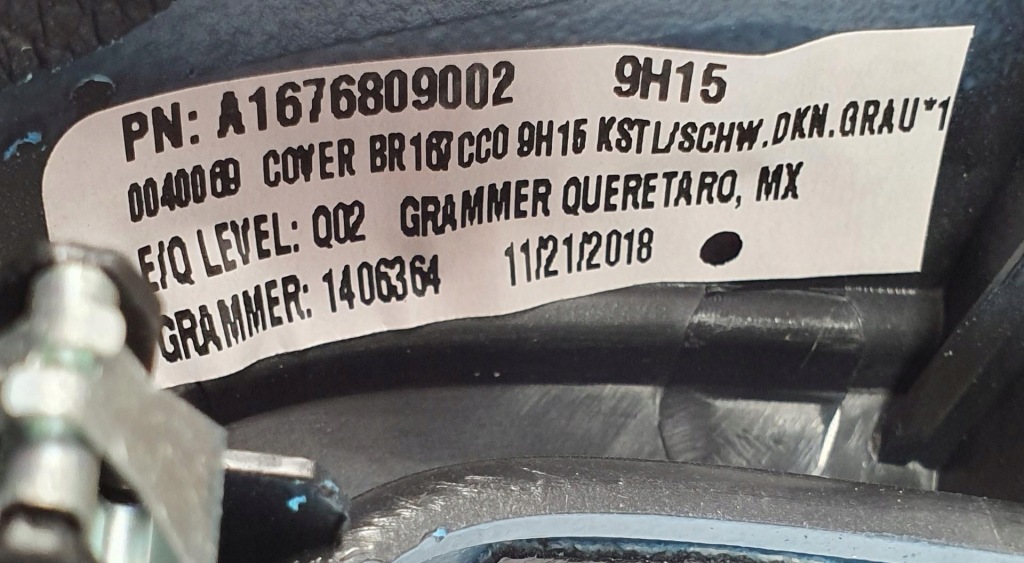 фото №5, Рамка захист консолі mercedes gle w167 a1676809002