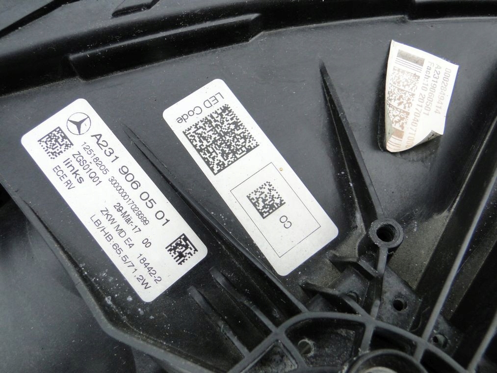 фото №7, Mercedes sl r231 231 lift лампа led ils левая