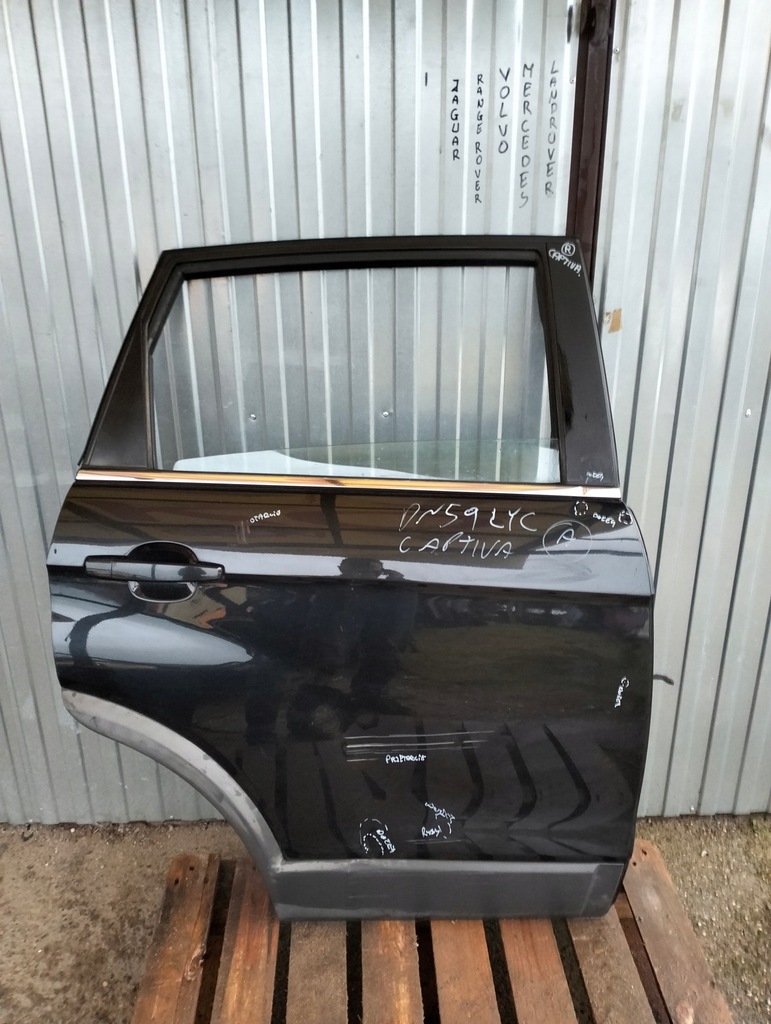 фото №1, Дверь правое задняя chevrolet captiva i цвет gar lata 2006-2010 оригинал