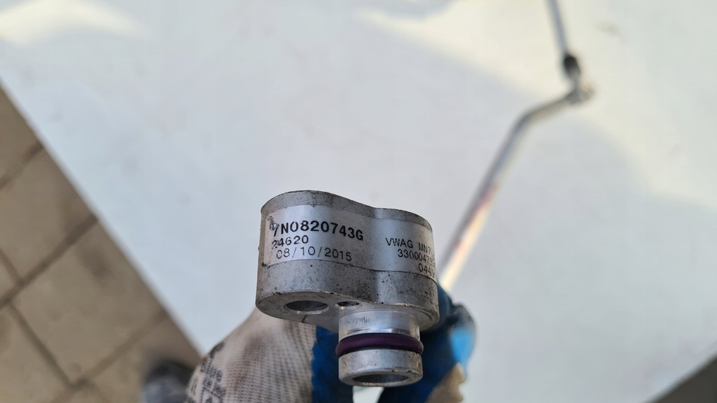 фото №5, Vw sharan 7n 10-15r шланг трубка кондиционера 7n0820743g