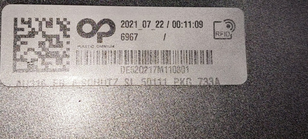 фото №6, Audi q4 e-tron 89a спойлер накладка перед бампера