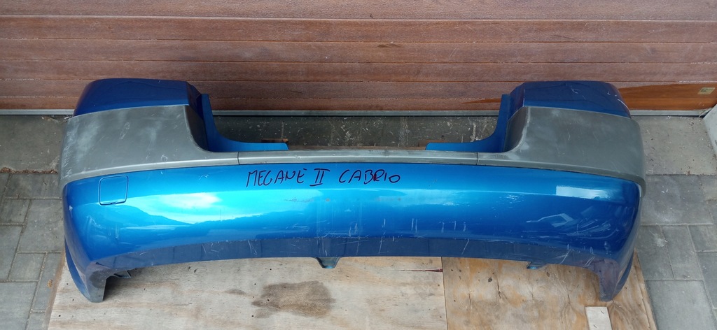 фото №1, Бампер задняя renault megane ii cabrio niebieski