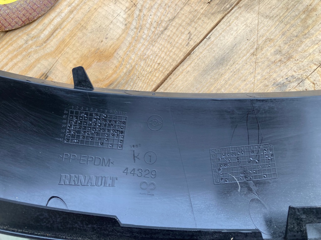 фото №2, Накладка бампера перед renault laguna iii 3 nowa