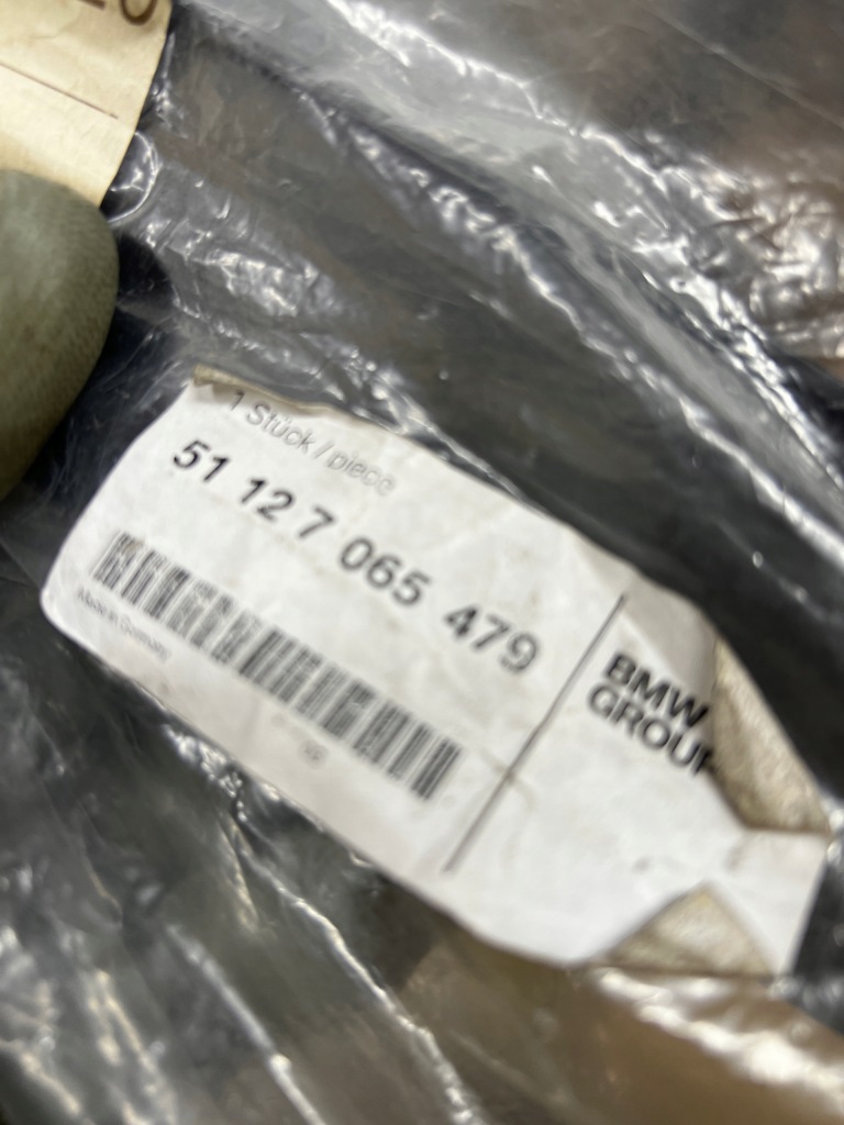 Молдинг защита пластик бампера заднего задняя bmw 3 e46 кабриолет  купе новая oem Киев