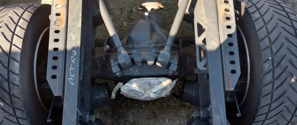 фото №1, Mercedes actros mp4 oś задня задня міст диференціал