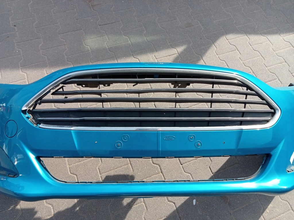 фото №10, Ford fiesta mk7 lift 2013-17r.- бампер перед c1bb