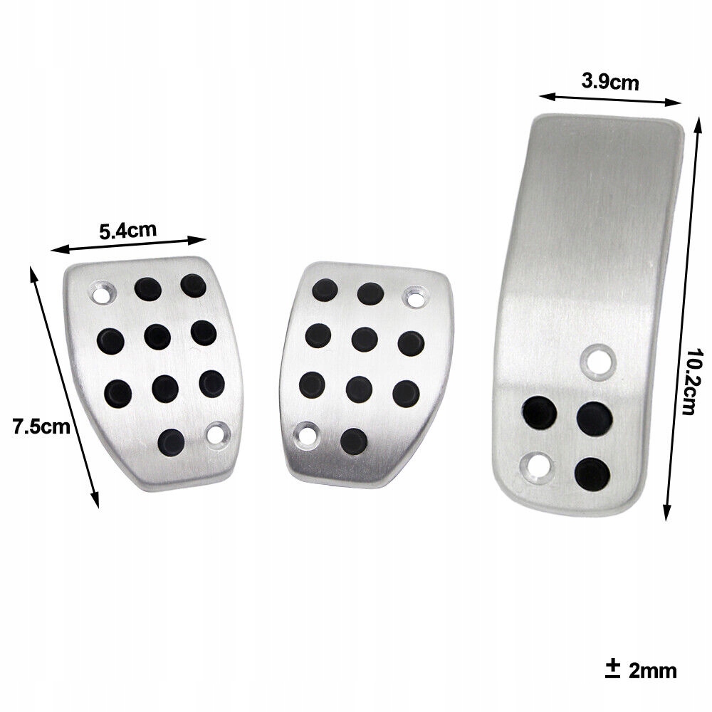 фото №16, Набор накладки na педали peugeot 207 2007-2012 208 2014-2017 механическая коробка передач