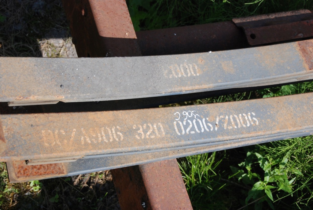 фото №2, Рессора задняя sprinter 906 crafter 3 щетки 2006-