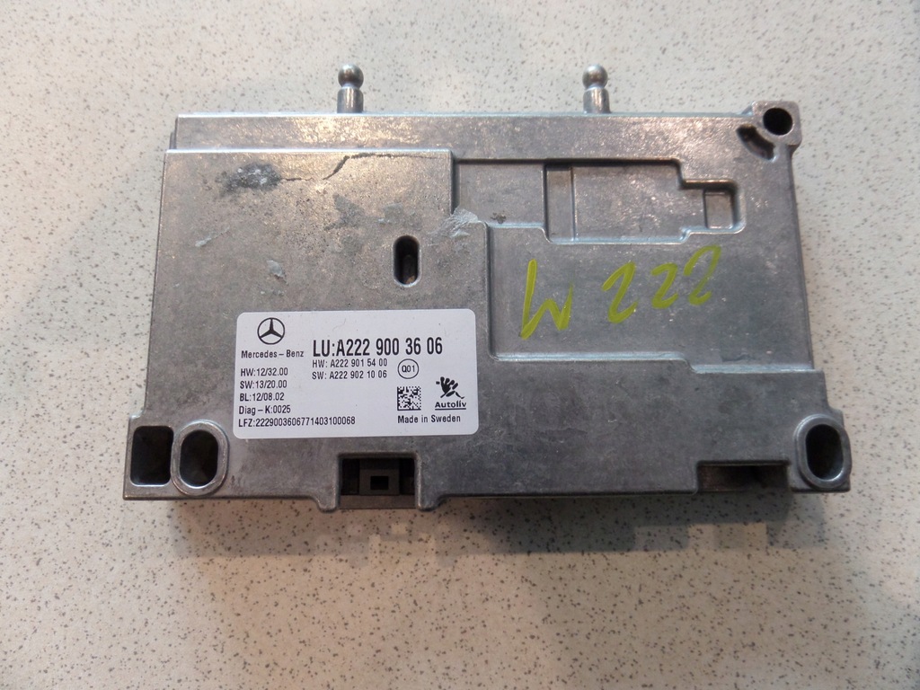 фото №1, Mercedes w222 модуль блок управления ночь vision
