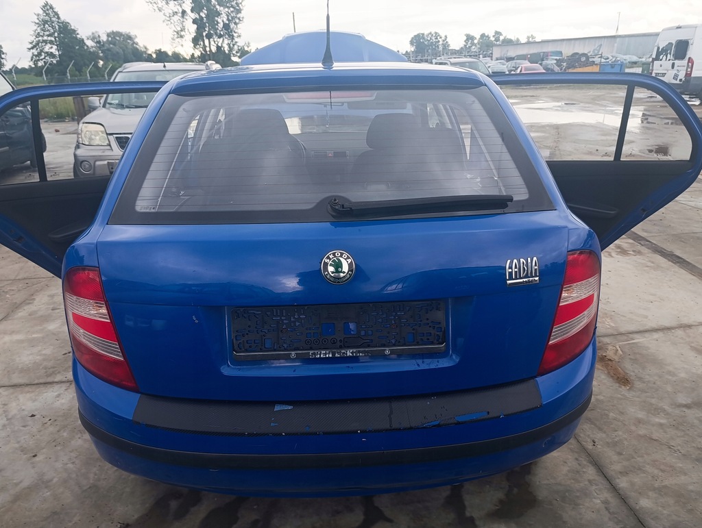 фото №1, Крышка багажника задняя задняя багажника skoda fabia i