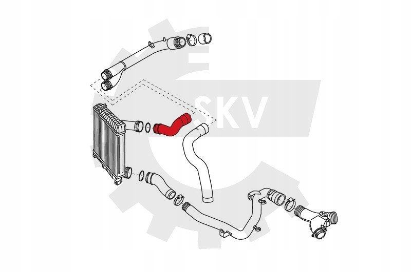 Шланг турбіни audi q7 vw touareg 3.0 ;7p0145738d Ціна