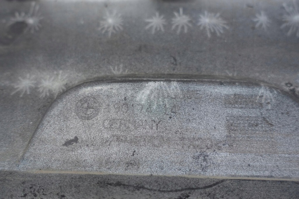 Купити Bmw x1 e84 рестайлінг  lci 2012- накладка дифузор молдинг бампера задній 7303805