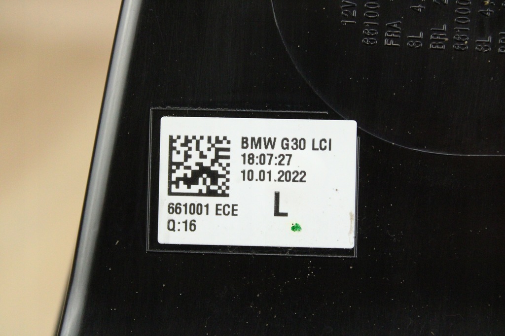 фото №9, Лампа левый задняя led bmw 5 g30 m5 f90 8493811 europa оригинал