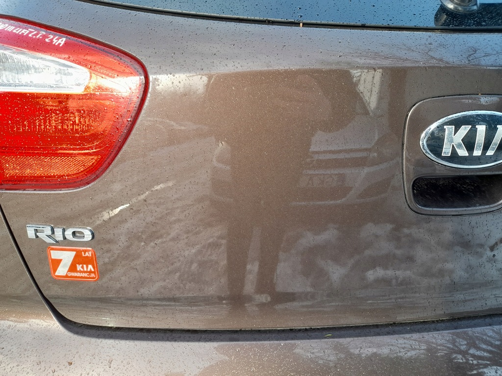 фото №6, Kia rio iii lift крышка багажника багажника dbs