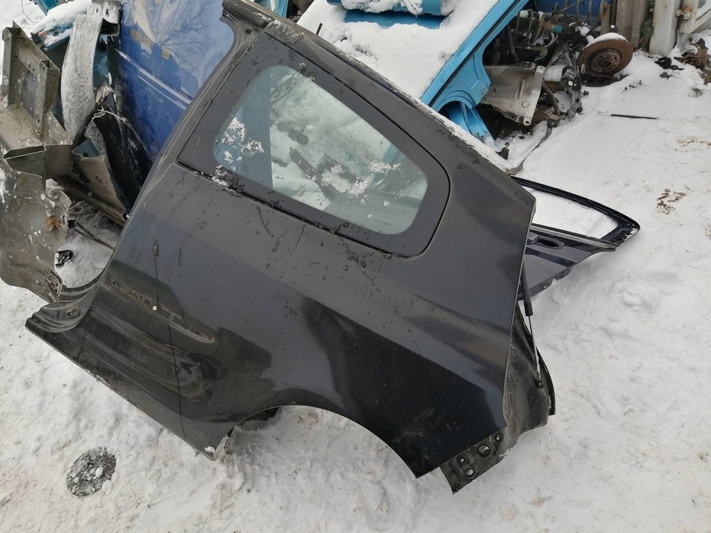 фото №1, Четверть задняя задняя левая крыло левый renault clio iii hb 3d