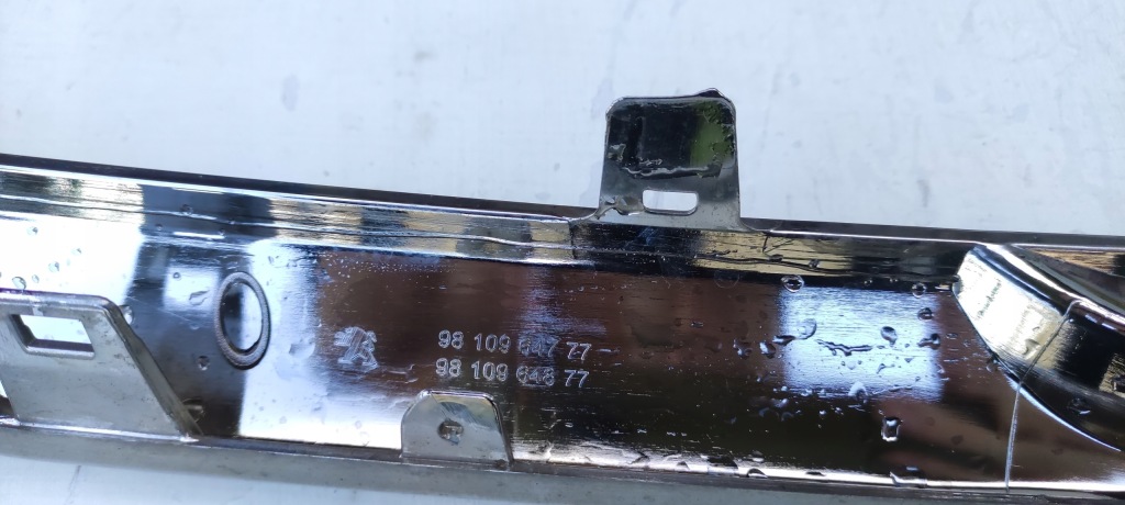 фото №5, Peugeot partner 2 ii lift 15- хром молдинг решітка решітка le-c31