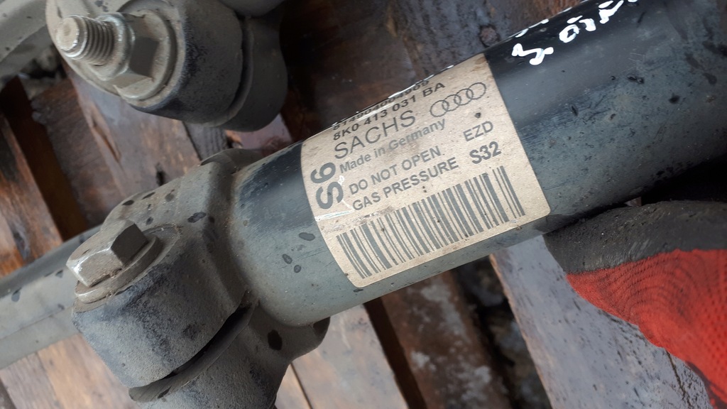 фото №8, S4 b8 амортизатор лівий правий перед 3.0 tfsi s5 2x