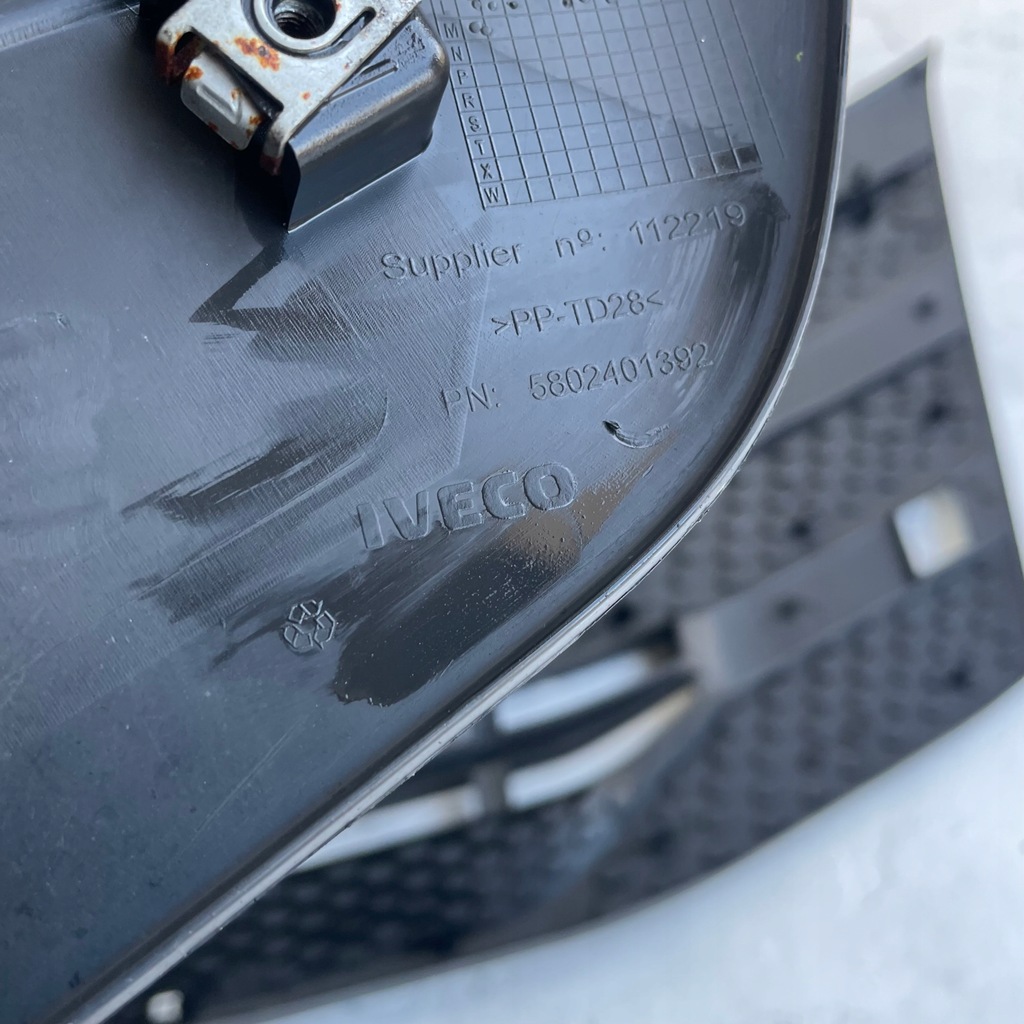 фото №5, Решётка радиатора решётка радиатора решётка капот перед комплект iveco stralis s-way 5802401392