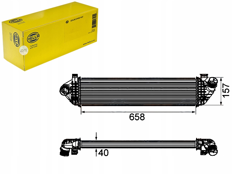 фото №1, Hella інтеркулер volvo c30 1.6 d2