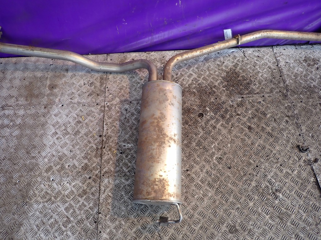 фото №4, Renault trafic ii opel vivaro 01- 1,9 dci гаситель конечный труба выхлопная