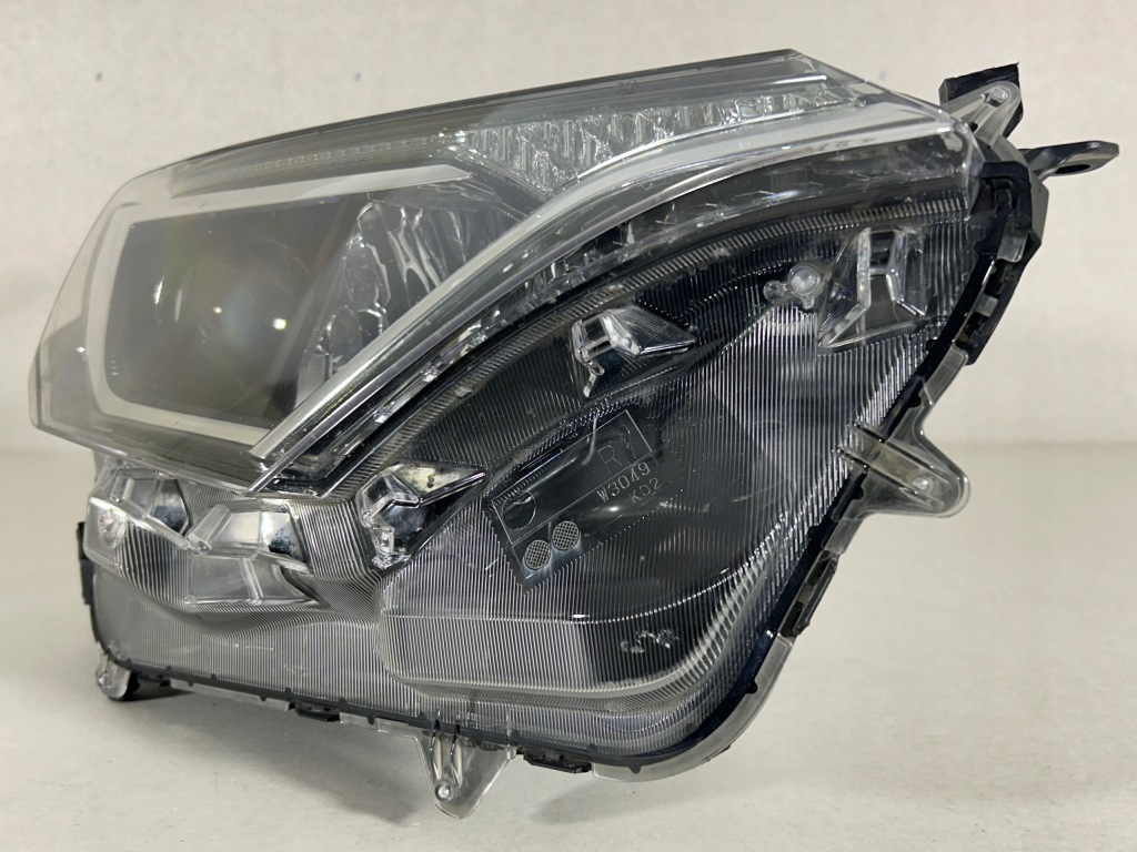 фото №4, Toyota rav4 rav 4 lift iv лампа правая перед обычная + led фара eu