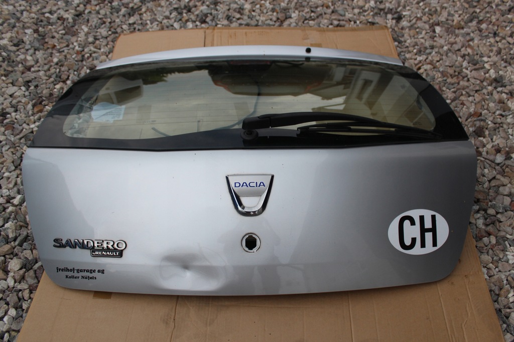 фото №1, Dacia sandero i ted69 кришка багажника задня комплектна